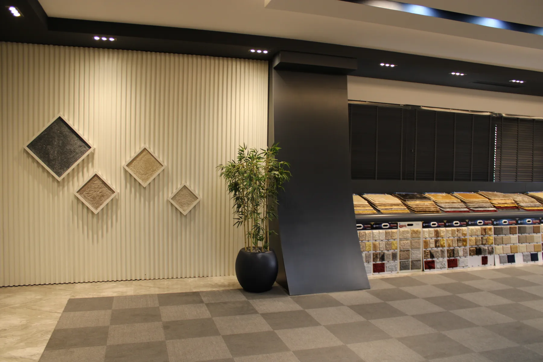Inside view of the Tümer Carpet production facility